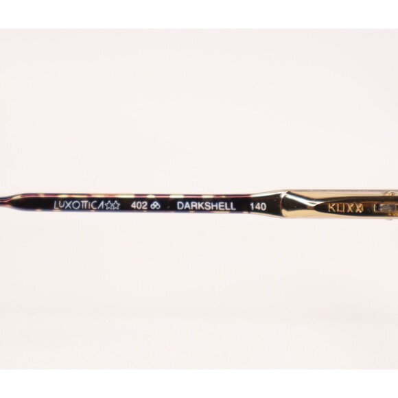 Luxottica KLIXX 402 Darkshell Eyeglasses 51-19-140 Tortoise Gold FRAMES ONLY - Picture 9 of 11